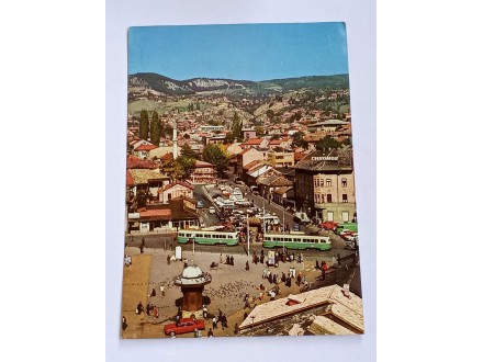 Sarajevo - Tramvaji - Bosna - Putovala 1978.g -