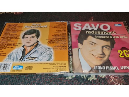 Savo Radusinović - Šesnaest ti leta beše...2CDa