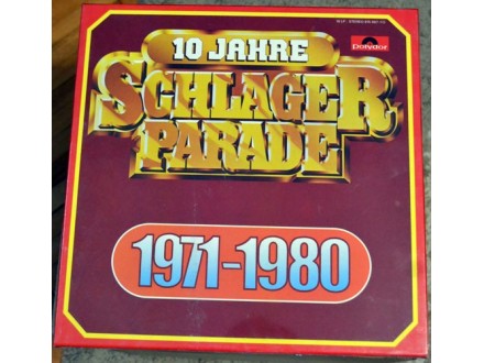 Schlager Party 1971-1980 (10 x LP, Box)