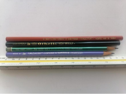 Schwan i Brevillier grafitne olovke - 4 komada