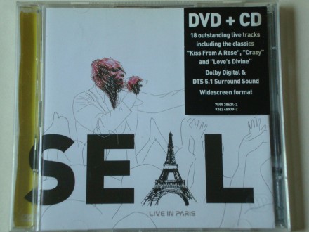 Seal - Live In Paris (CD+DVD)