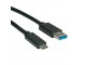 Secomp Roline USB3.1 Cable, A - TypeC , M/M, black, 1.0 m slika 1