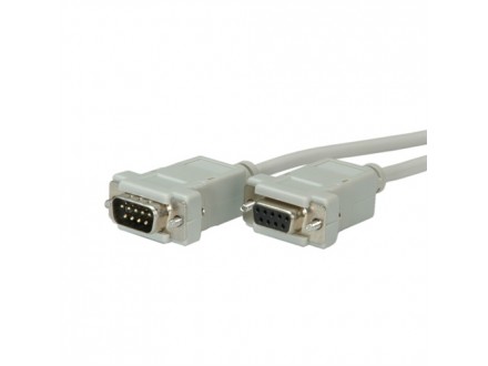 Secomp Value RS232 Cable, DB9 M - F 1.8 m