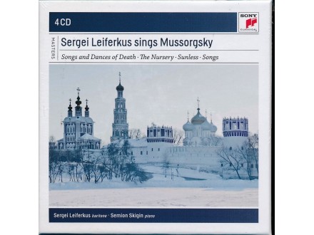 Sergei Leiferkus sings Mussorgsky/4-disc