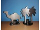Set dva svećnjaka iz Tunisa palme i kamila slika 1
