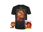 Set majica i figura Pop! - Disney, Lion King, Mufasa, S - The Lion King