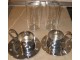Set vatrostalne čaše,držači i tacne 2 kom. slika 3