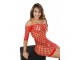 Sexy ves-crvena haljina-SBa47 slika 2