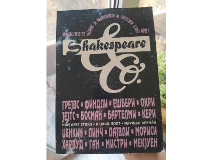 Shakespeare Casopis za knjizevnost na engleskom jeziku