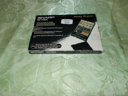 Sharp IQ-705A Money Planner - kartica za Sharp IQ-7000