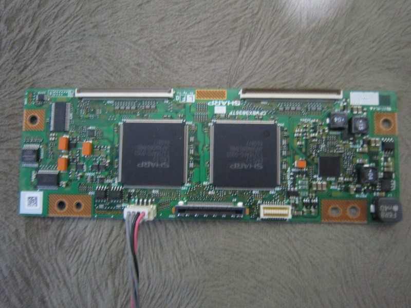 Sharp Lc-37x20e T-con TCON LVDS Board CPWBX3830TP