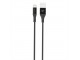 Silicon Power Boost Link LK30AL USB cable / Ligthning APPLE 100cm/2.4A, Nylon, up to 2.4A, 5Gbps, Quick Charge, Black slika 1