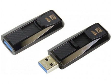 SiliconPower B50 * 32GB black USB 3.0 Carbon BLACK, SP032GBUF3B50V1K