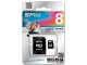 SiliconPower MicroSDHC 8GB * Class 4 + SD adapter, SP008GBSTH004V10SP slika 1