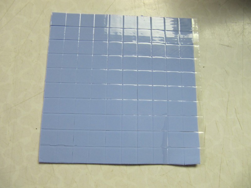Silikonska termalna traka (Thermal pad) 1mm Plava