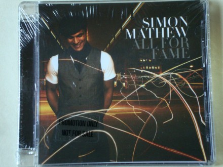 Simon Mathew - All For Fame