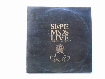 Simple minds , live in the city of light, 2 LP