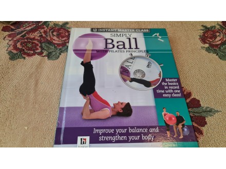 Simply ball, with pilates principles + DVD