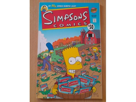 Simpsons comics soecial made in Canada