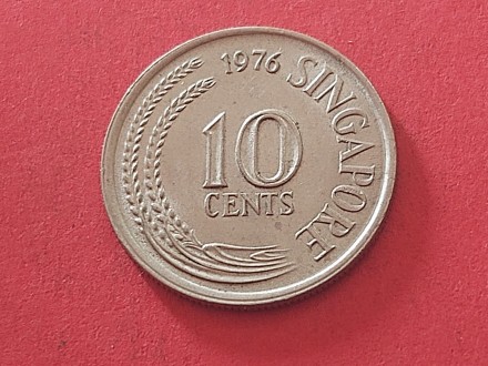 Singapore  - 10 cents 1976 god