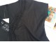 Sinsay crna majica sa cipkom napred Velicina S Pamucna slika 3
