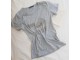 Siva pamucna majica sa perlicama slika 1
