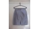 Siva suknja od Šantung svile- NOVO !!! slika 3