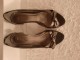 Sive lakovane sandal cipele br 40 slika 3