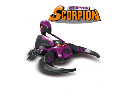 Skorpion igracka sa svetlecim efektima