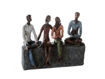 Skulptura - Network bronze