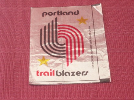 Sličica Metalicas de la NBA - Portland Trailblazers
