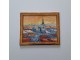 Slika - Krovovi grada, tehnika akvarel. slika 2