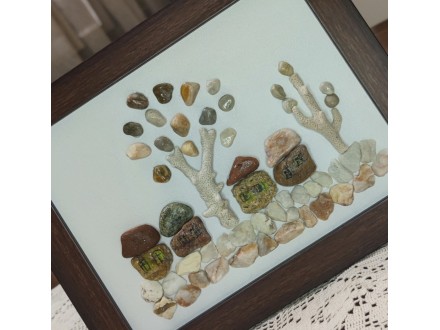 Slika od morskih kamenčića