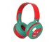 Slusalice Bluetooth DR-53 zeleno crvene slika 1