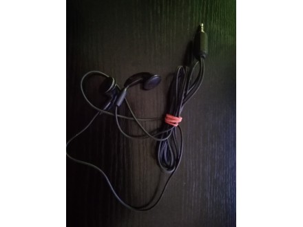 Slušalice bubice crne - 3.5mm