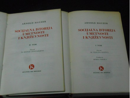 Socijala Istorija  Umetnosti i Književnosti 1-2. Arnold
