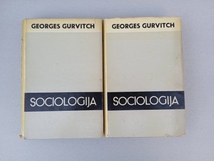 Sociologija I i II - Georges Gurvitch