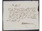 Sombor 1863 Stari dokument