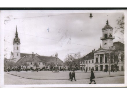 Sombor 1942. Trg Svetog trojstva.
