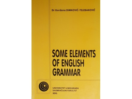Some Elements Of English Grammar
