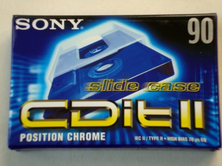 Sony CDit II 90 - Slide Case [Chrome]