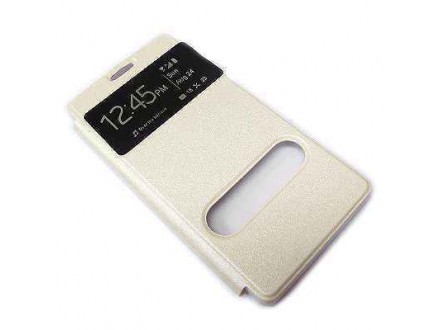 Sony Xperia Z3 - Futrola na preklop silikon za Sony Xperia bela (MS)