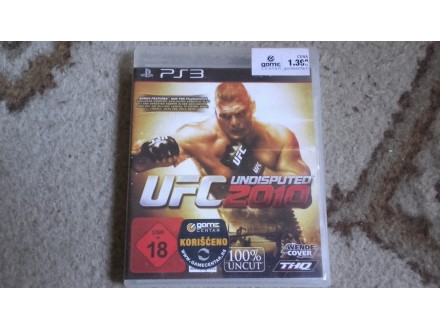 Sony playstation 3 - UFC 2010 Undisputed