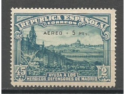 Španija,Za odbranu Madrida sa pretiskom 1938.,čisto