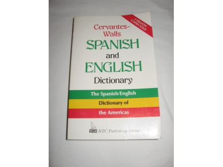 Spanish and english dictionary