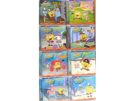 Sponge Bob - Sundjer Bob crtani 10 CD-ova na nemačkom