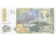 Srbija 2000 dinara 2012. SPECIMEN sa potpisom guvernera slika 2