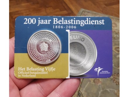 Srebrnjak 5 evra 2006., Holandija, u pakovanju