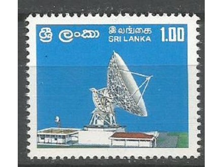 Šri Lanka,Satelitska stanica 1976.,čisto