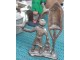 Stara Metalna Figura GOLUBARA sa Golubovima Gerstenberg slika 3
